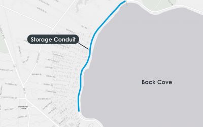 CSO Mitigation in Portland: Back Cove West Storage Conduit Breaks Ground